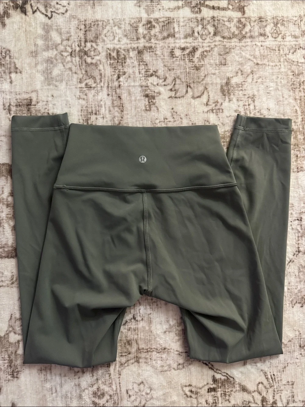 lululemon athletica Olive Green High-Rise Leggings